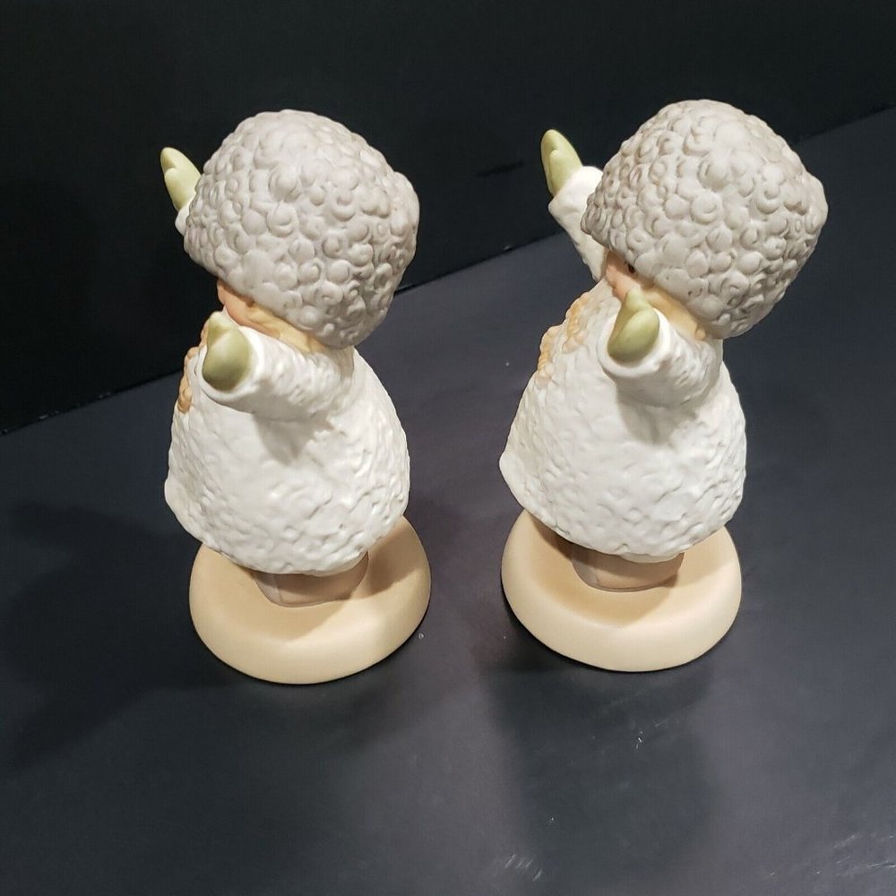 2 Enesco Memories of Yesterday Friendship Has No Boundaries 525545 1991 NIB - Picture 7 of 12